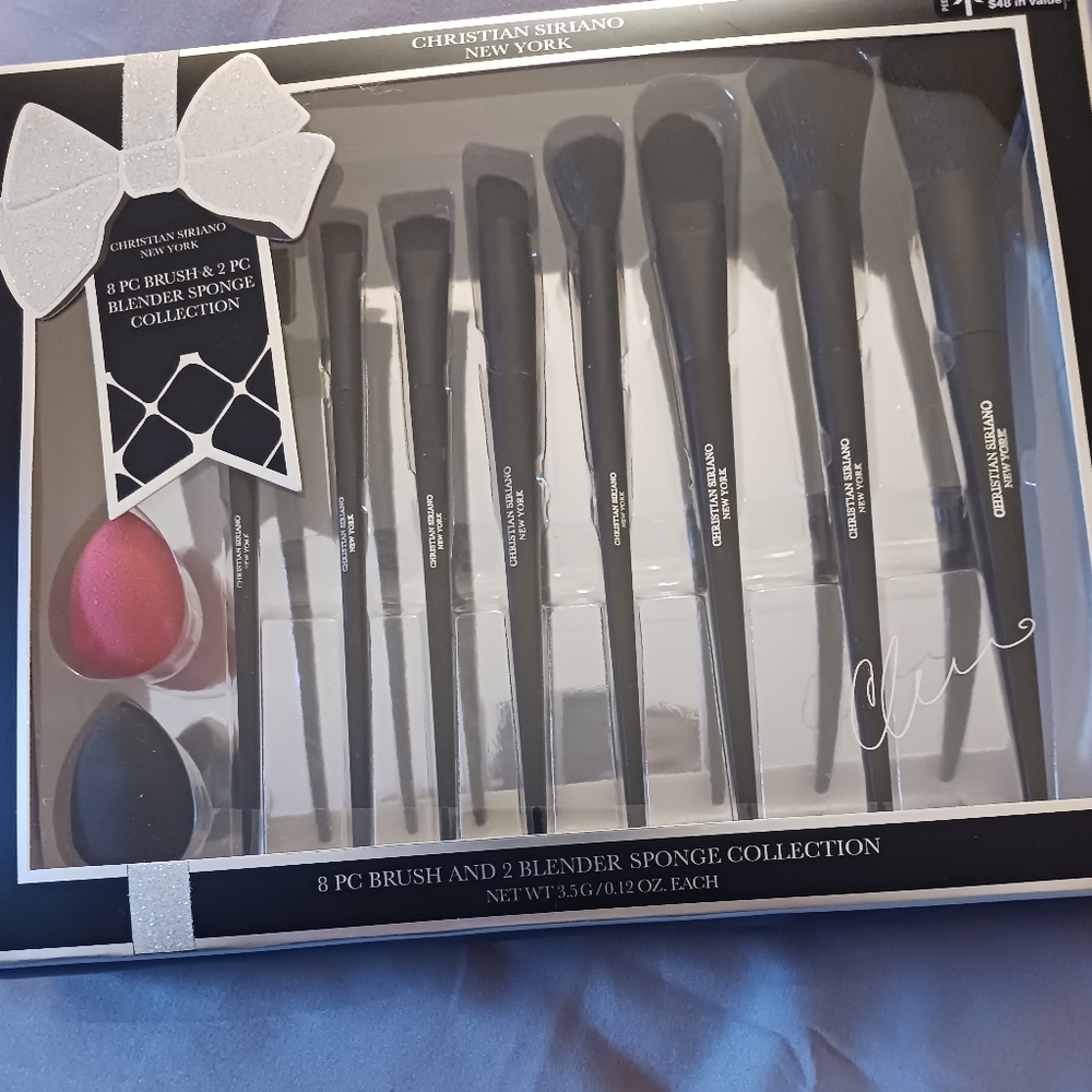 Christian Siriano Makeup Brush Set